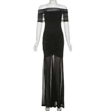 Glamorous Off-Shoulder Evening Dress image 6