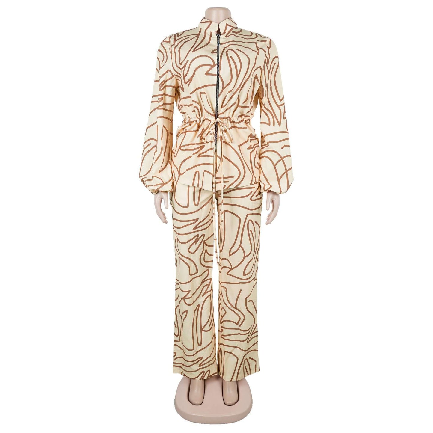 Abstract Pattern Set with Zipper Detail image 8