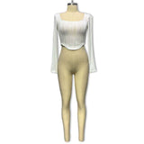 Solid Scoop Neck Vintage Top image 4