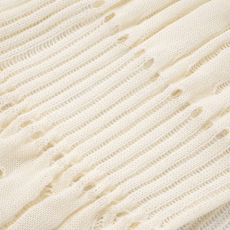 Elegant Crochet Cut-Out Side Slit Maxi Dress image 6