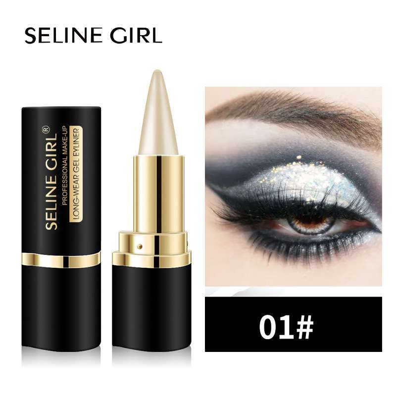 Long-Wear Gel Eyeliner - Free Size, Silver image