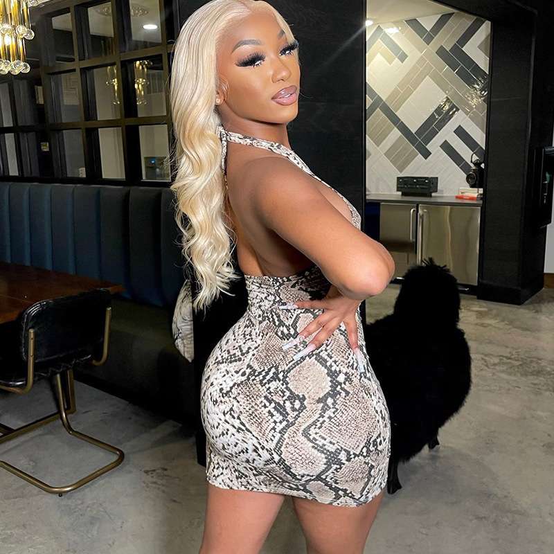 Serpentine Allure Mini Dress image 1