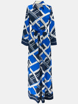 Geometric Luxe Wrap Jumpsuit image 7