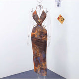 Sunset Cutout Maxi Dress image 2