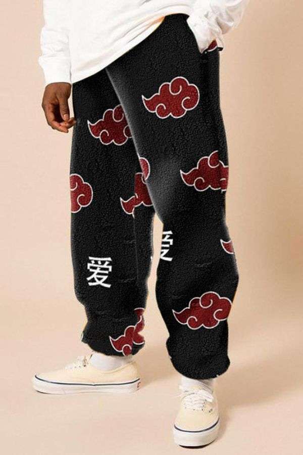 Mens Akatsuki Cloud Sweatpants image 0
