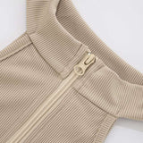 Sleeveless Zip-Front Bodysuit image 4