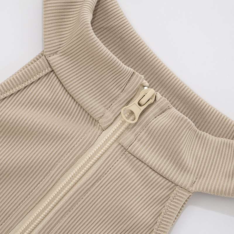 Sleeveless Zip-Front Bodysuit image 4