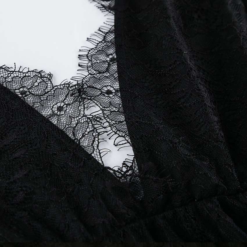 Lace Bohemian Maxi Dress image 5