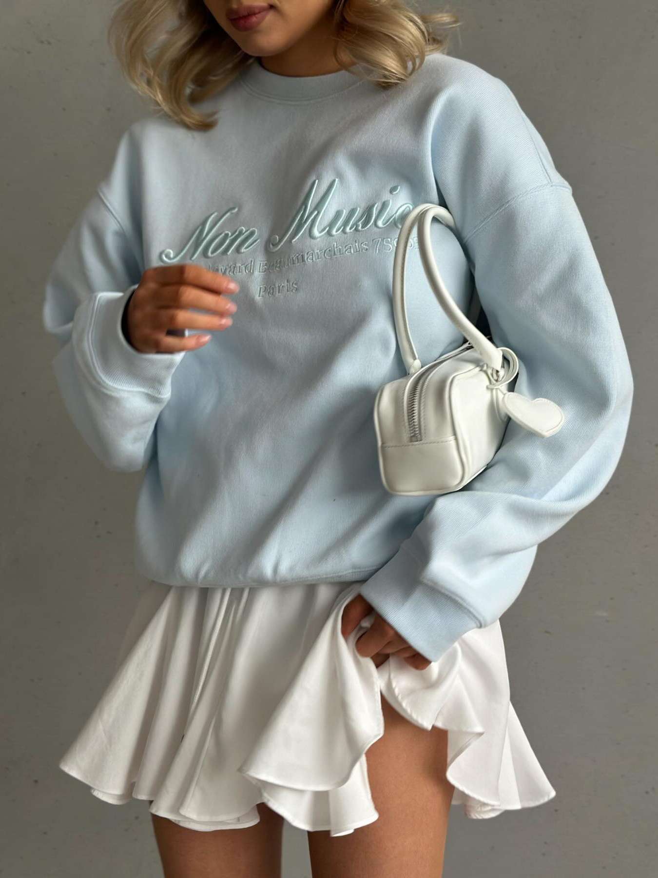 Versatile Casual Round Neck Sweatshirt image 3
