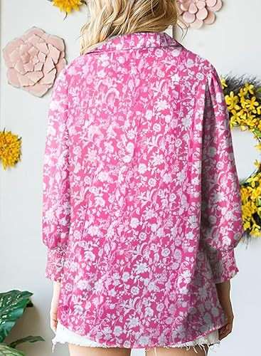 Floral print Long Sleeve Casual Shirt image 10