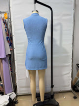 Asymmetric Sleeveless Cut-Out Top and Shorts Set image 2