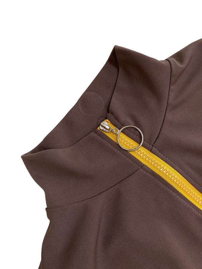 Colorblock Zip Top and Pants Set image 4