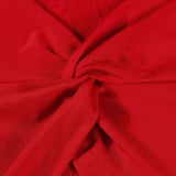 Lace Bodycon Dress with Knot Detail image 4