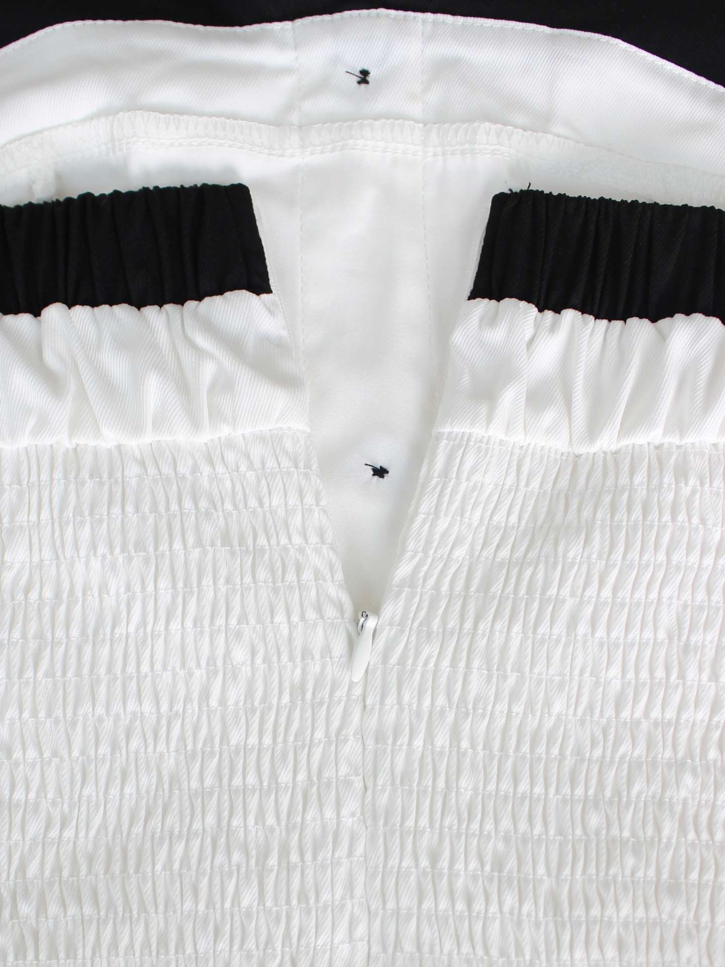 Strapless Button-Down Belted Maxi Dress image 3