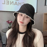 Stylish Knit Sun Hat image 0