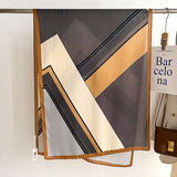 Color-Block Comfortable Luxury Scarf image 7
