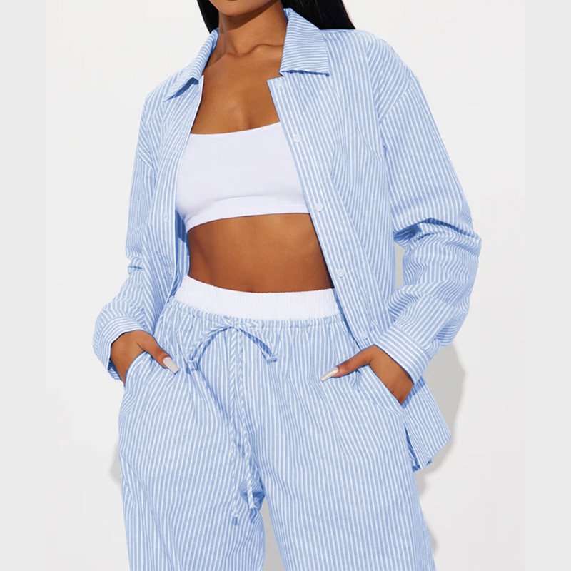 Striped Two Pieces Set image 4