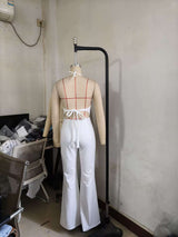 Embellished Halter Jumpsuit image 5