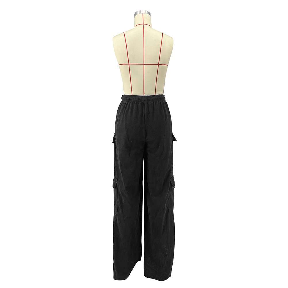 High-Waisted Utility Cargo Pants image 4