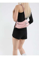 Strap-Detail Shoulder Bag image 0