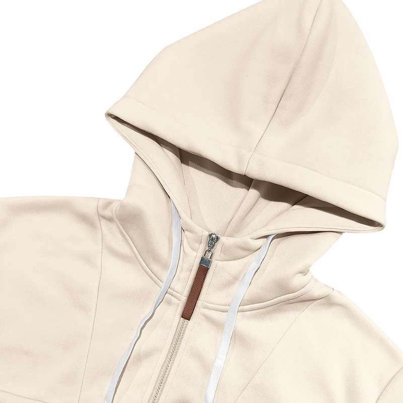 Casual Solid Hooded Sweatshirt image 8