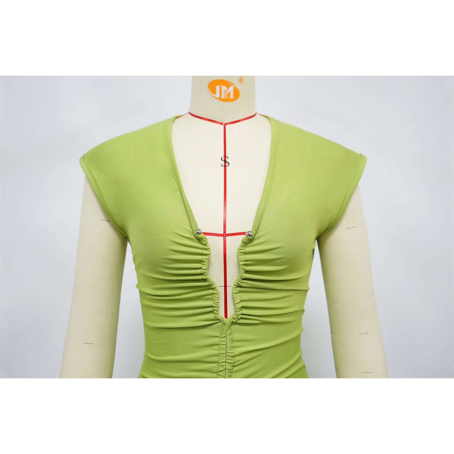 Ruched Slit Gown image 7