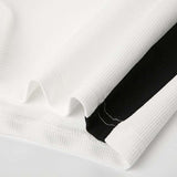 Sporty White Zip-Up Romper image 5