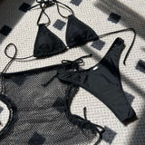 Mesh Bikini Cover-Up & Swimwear Set image 4