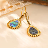 Gold-Plated Drop Earrings image 4