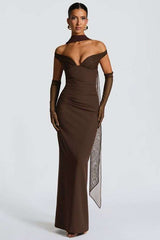 Off-Shoulder Evening Gown image 0