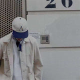 Baseball Cap with Floral Detail image 0