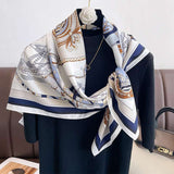Luxury Printed Sunscreen Scarf image 7