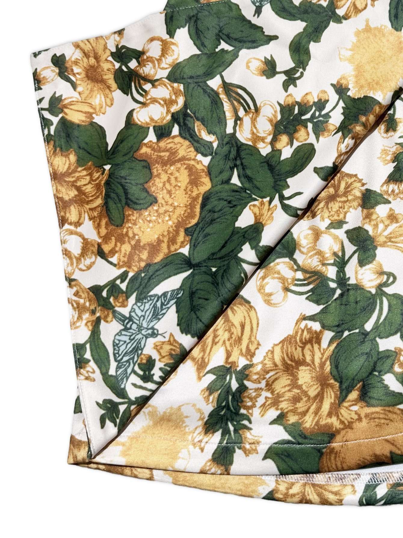 Floral Two-Piece Crop Top and Shorts Set image 3