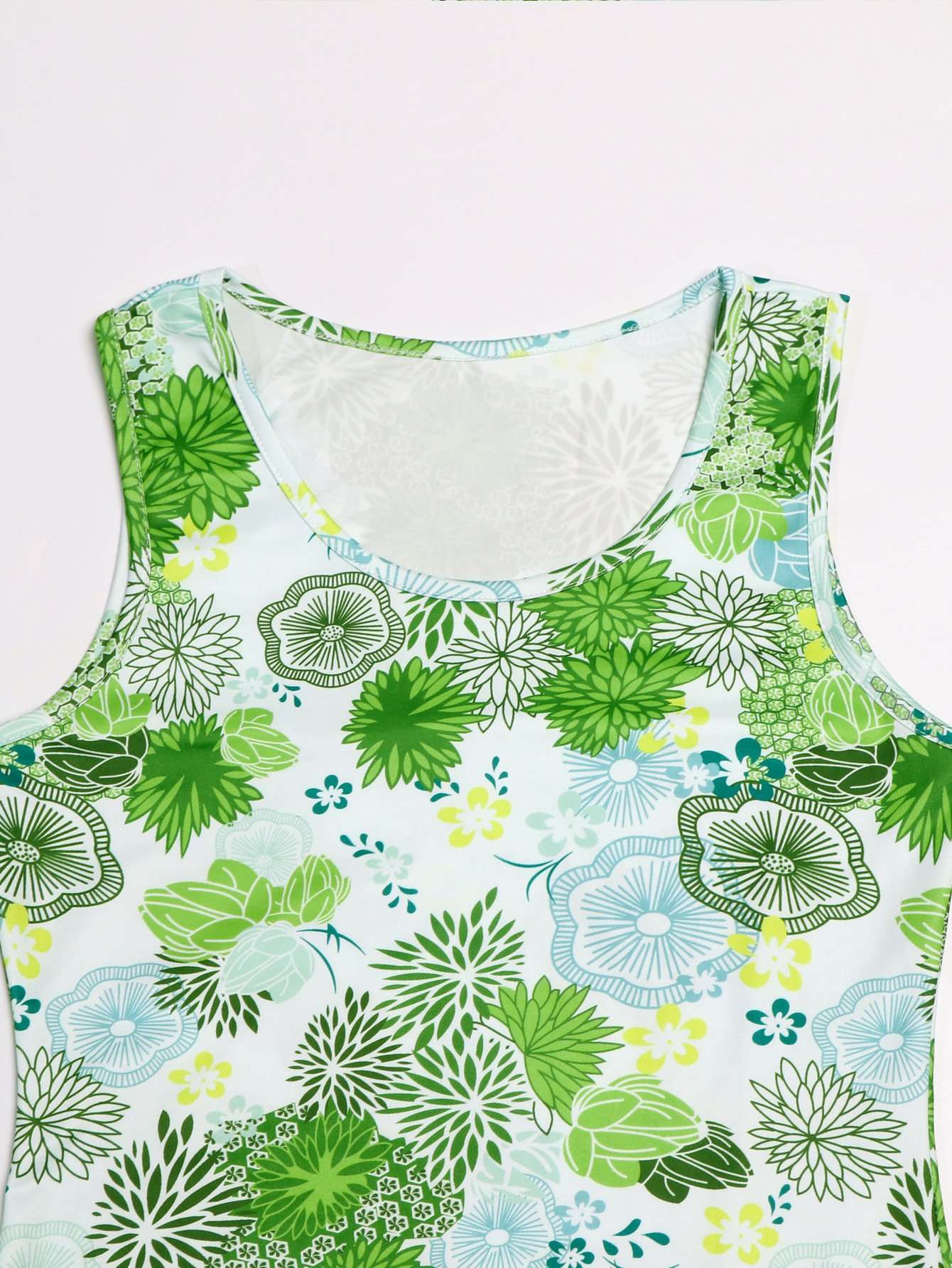 Floral Sleeveless Beach Dress image 3