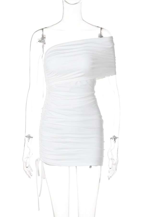 Allure Ruched Mini Dress image 3
