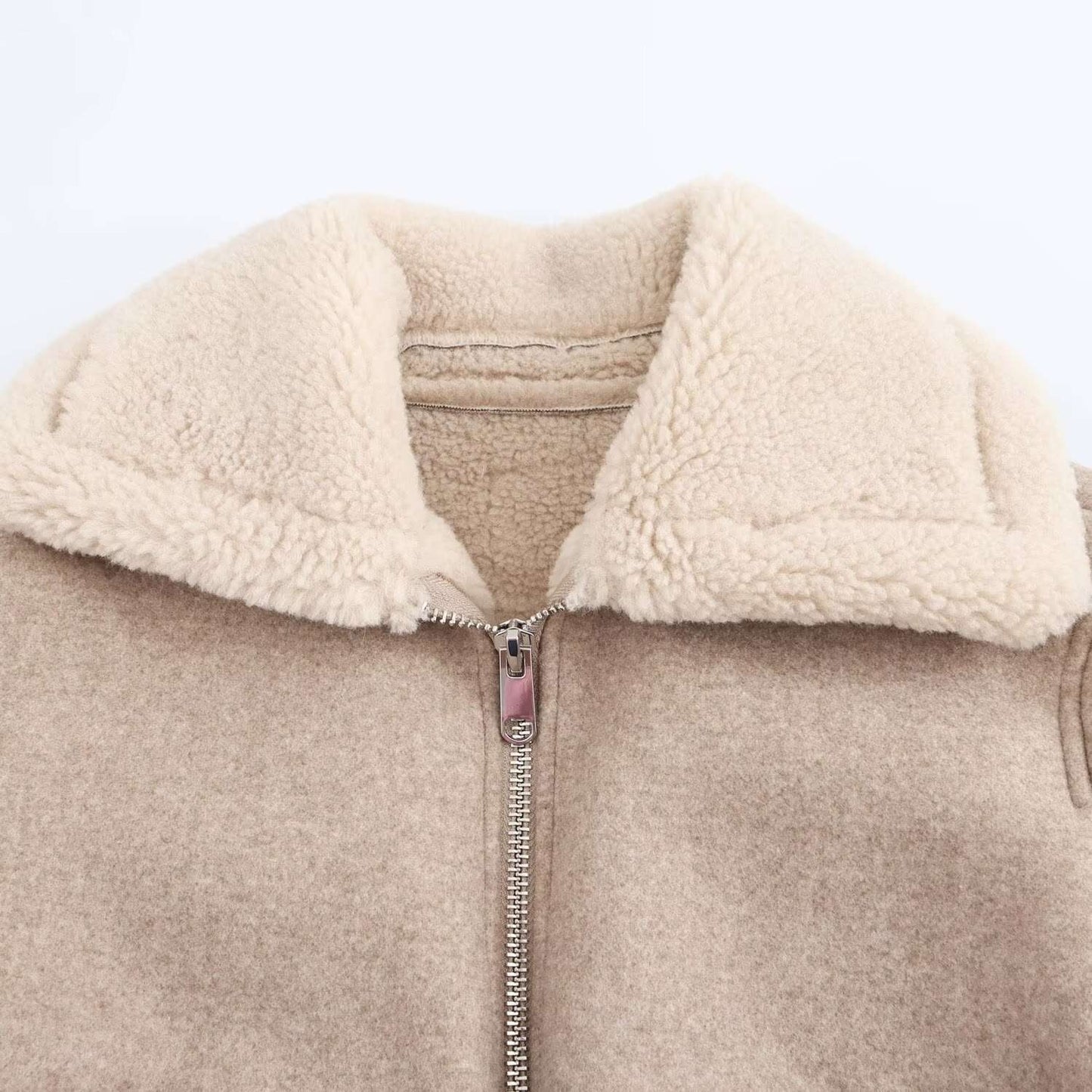 Cozy Faux Shearling-Lined Jacket image 5