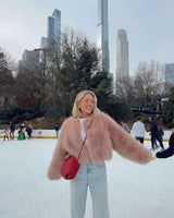 Faux Fur Mink Short Jacket image 1