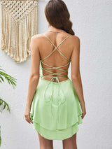 Cami Dress with Flared Skirt image 5