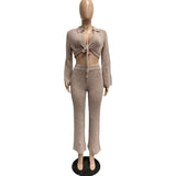 Cozy Chic Knit Top and Pants Set image 5