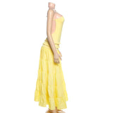 Tiered Maxi Dress with Ruffle Details image 6