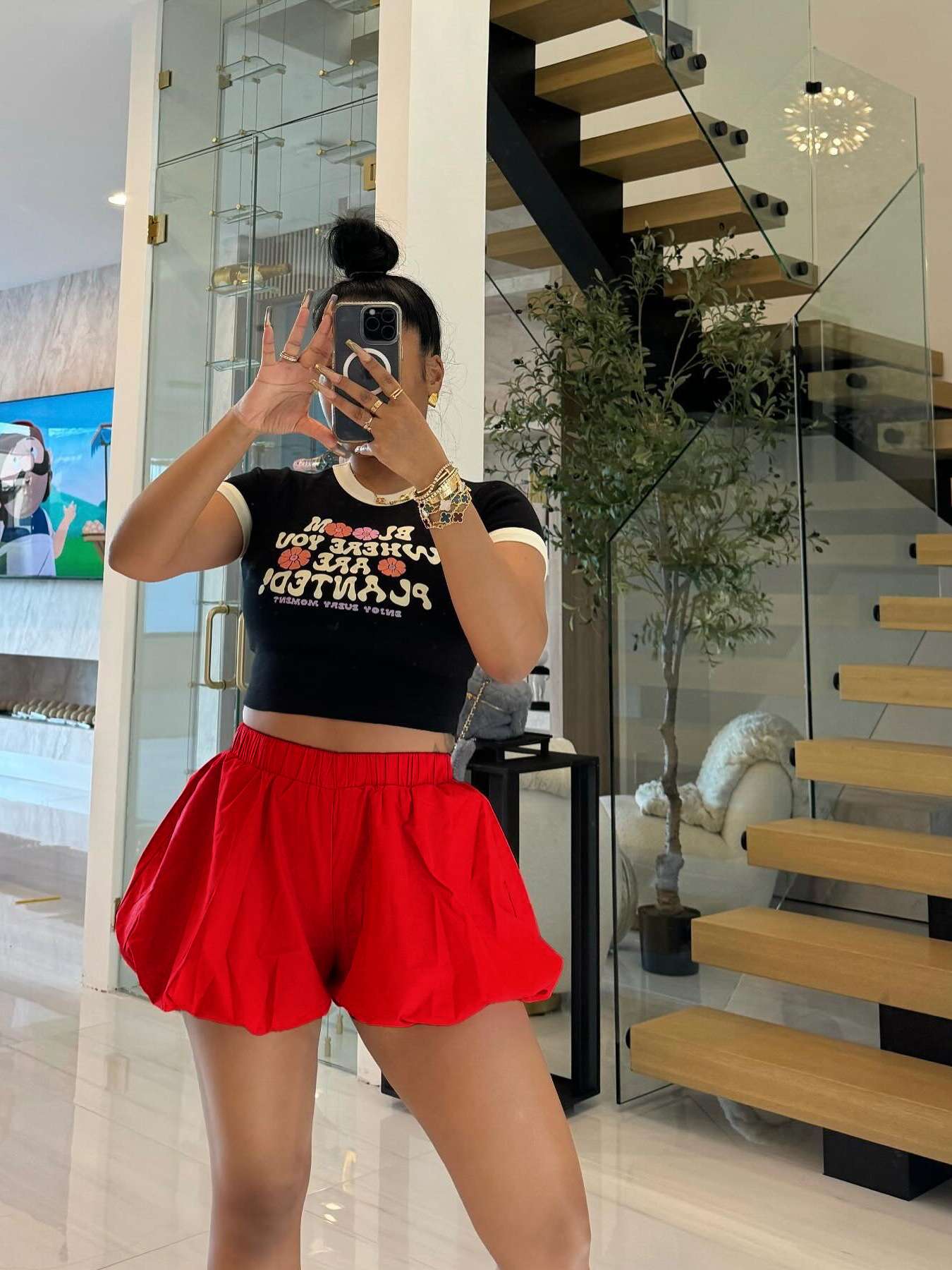 Bubble Fluffy Shorts image 4