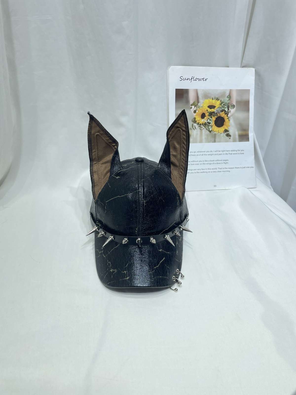 Baseball Cap with Cat Ear Design image 0