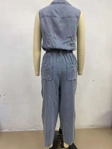 Jumpsuit with Drawstring Waist image 4