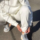 Hooded Loose Fit Sweatshirt & Joggers image 6