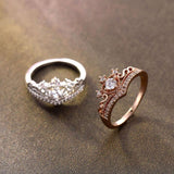 Crown-Shaped Engagement Ring image 0