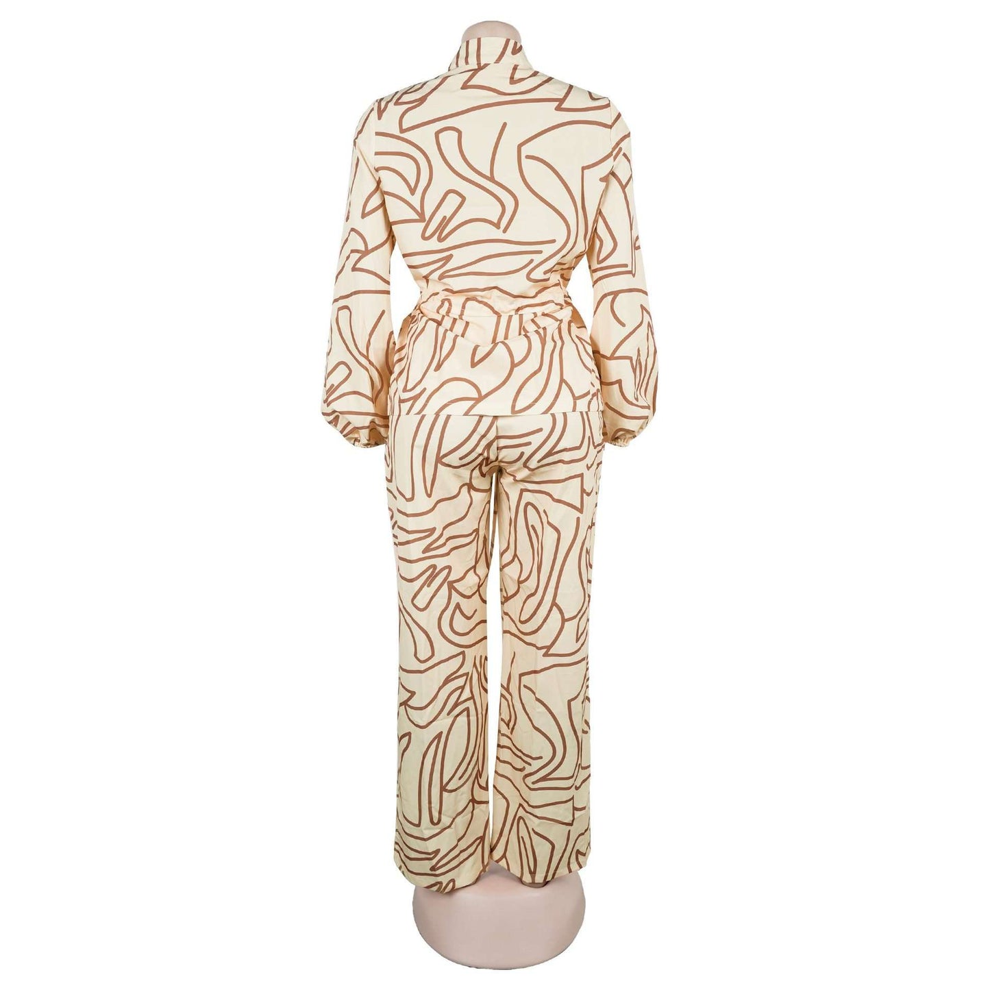 Abstract Pattern Set with Zipper Detail image 3