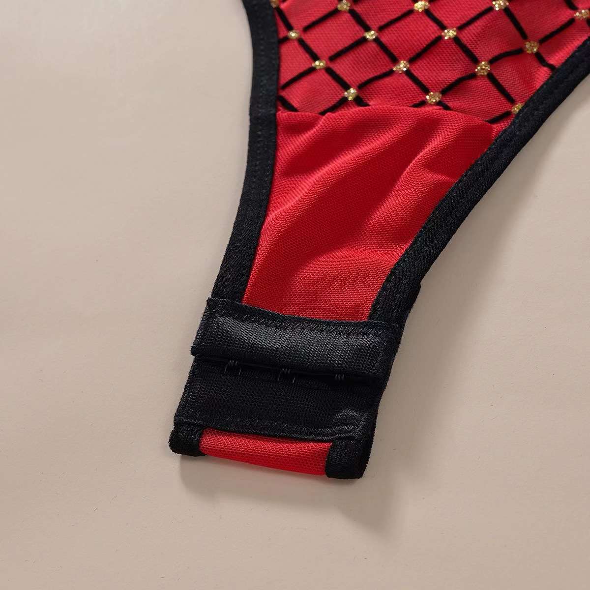 Fiery bodysuit with gloves image 5