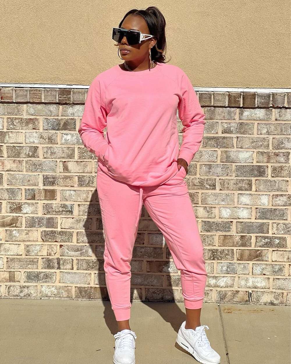 Cozy Luxe Lounge Set - L, Pink image