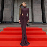 Evening Gown with Cutout Details image 1