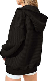 Cozy Ribbed Hoodie image 2